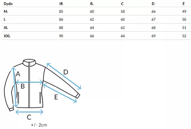 Vyriška rusva žieminė striukė Space
