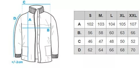 Vyriškas tamsiai mėlynas paltas Corpo