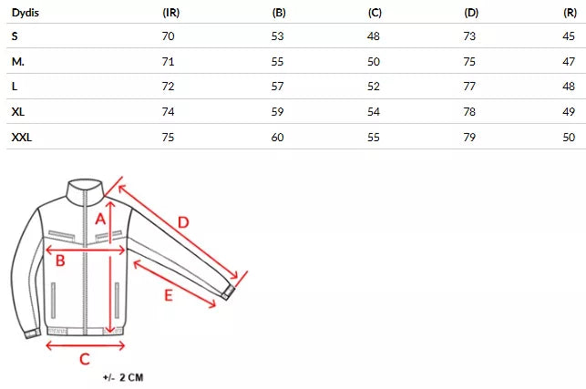 Vīriešu melna ziemas jaka Scot