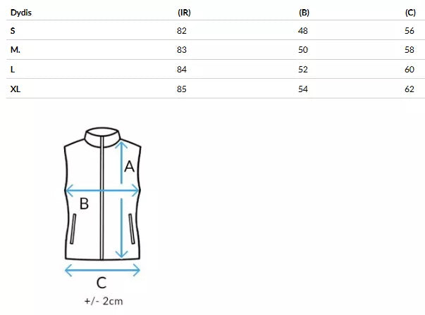 Sieviešu melna veste Moon