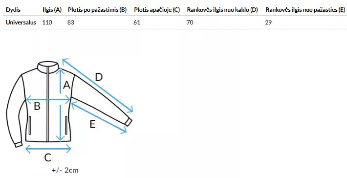 Sieviešu melna ziemas jaka Annika