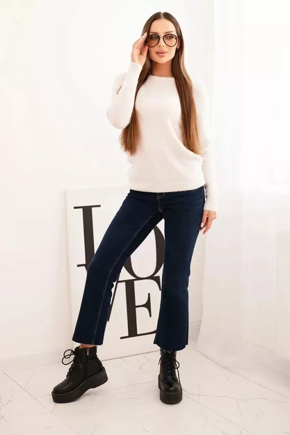 Sieviešu gaiši brūns džemperis Arol