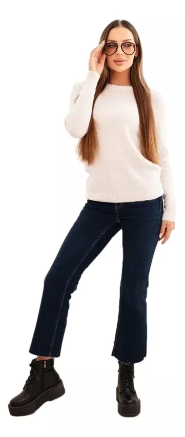 Sieviešu gaiši brūns džemperis Arol