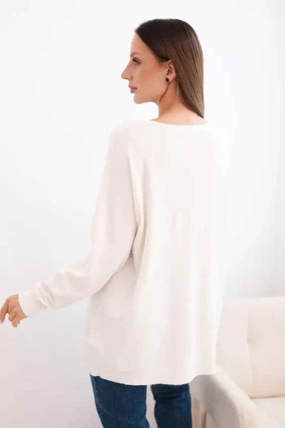 Sieviešu gaiši brūns džemperis Star