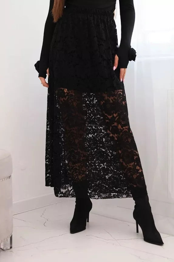 Sieviešu melni svārki Silma