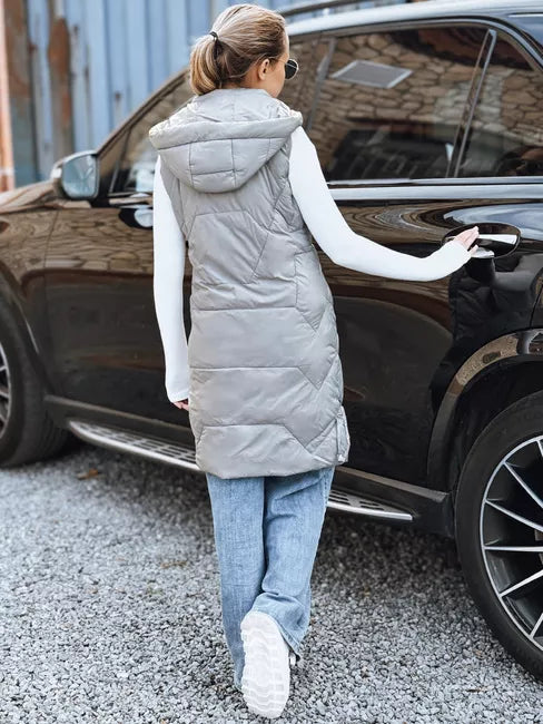 Sieviešu garā pelēkā veste Lucy