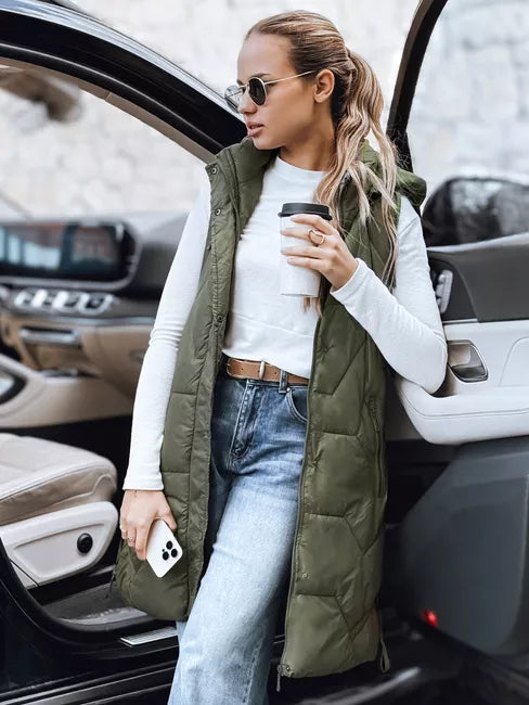 Sieviešu garā, zaļā veste Lucy