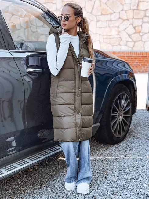 Sieviešu haki krāsas veste Legacy