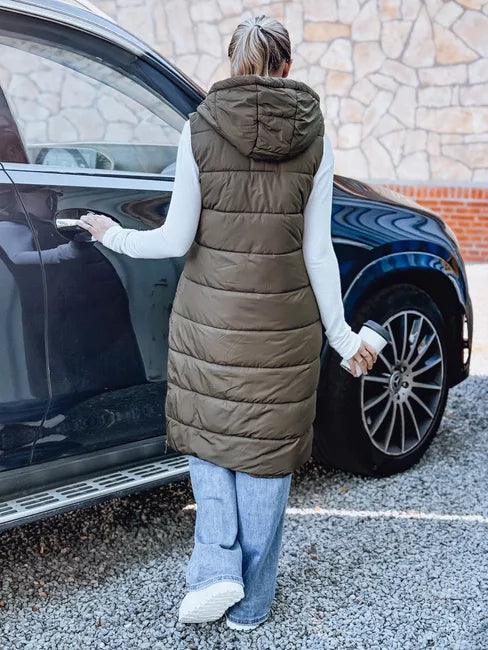 Sieviešu haki krāsas veste Legacy