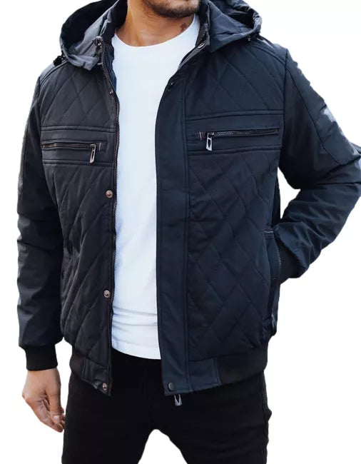 Vīriešu tumši zila jaka Kuder