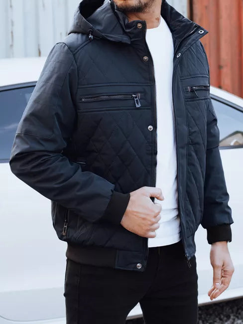 Vīriešu tumši zila jaka Kuder