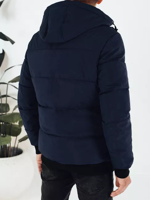 Vīriešu tumši zila ziemas jaka Scot