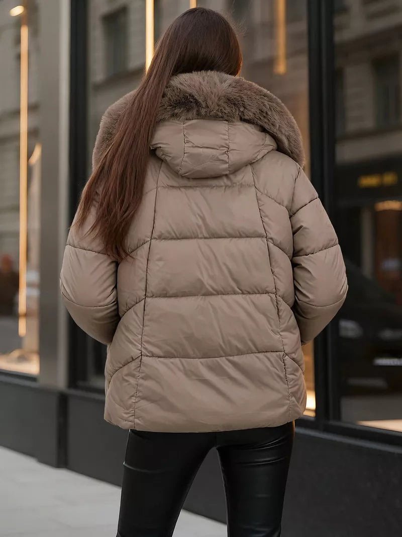 Moteriška rusva žieminė striukė Lota