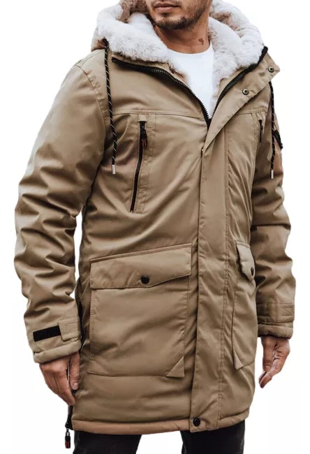 Vyriška rusva žieminė striukė Space