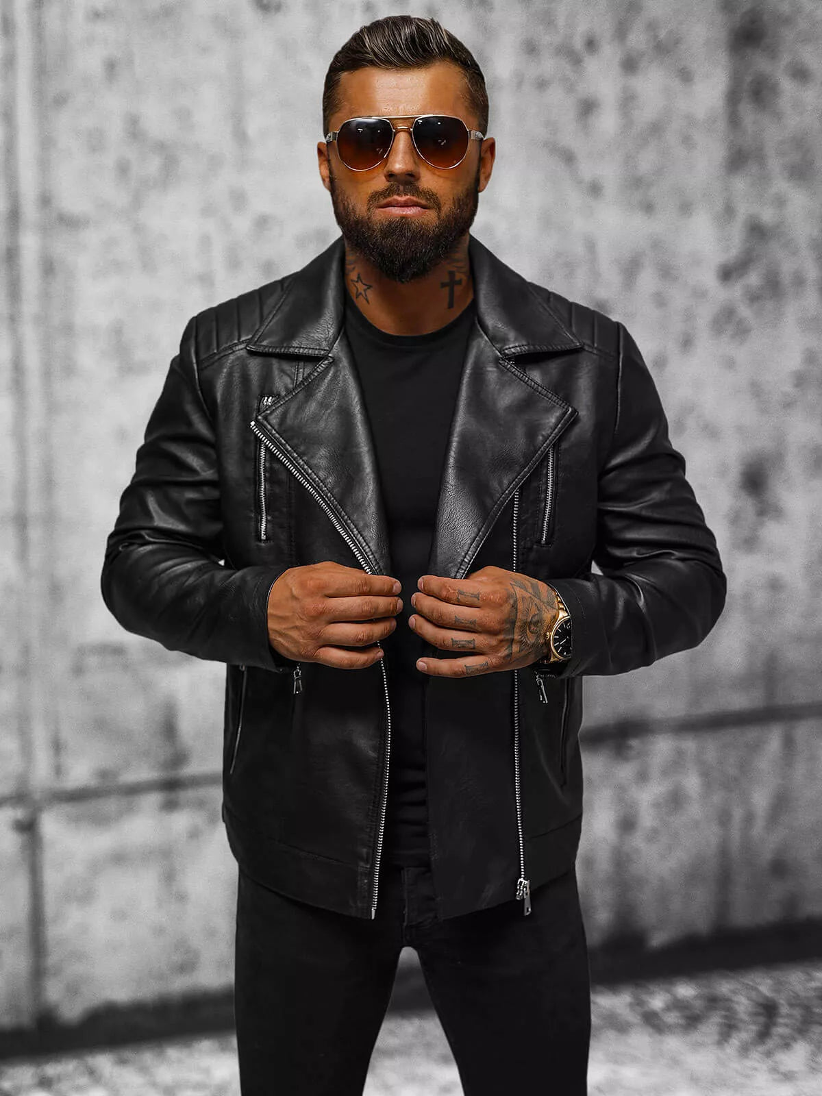 Friziera eko ādas jaka