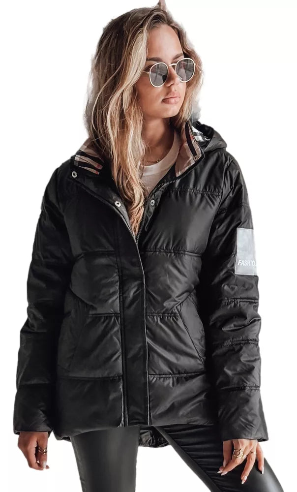 Melna sieviešu jaka Himen 