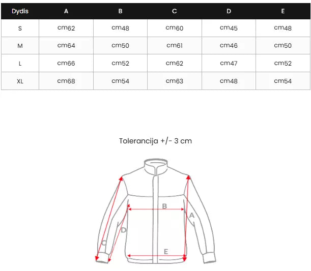 Gaiši violeta sieviešu jaka Laim