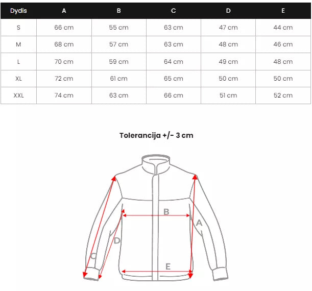 Aibel vīriešu melna stepēta jaka
