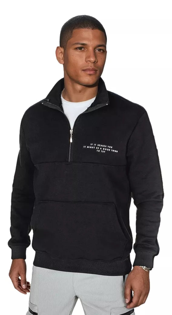 Calvin melns vīriešu džemperis