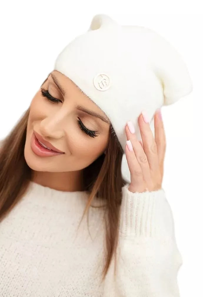 Sieviešu balta cepure Ronda