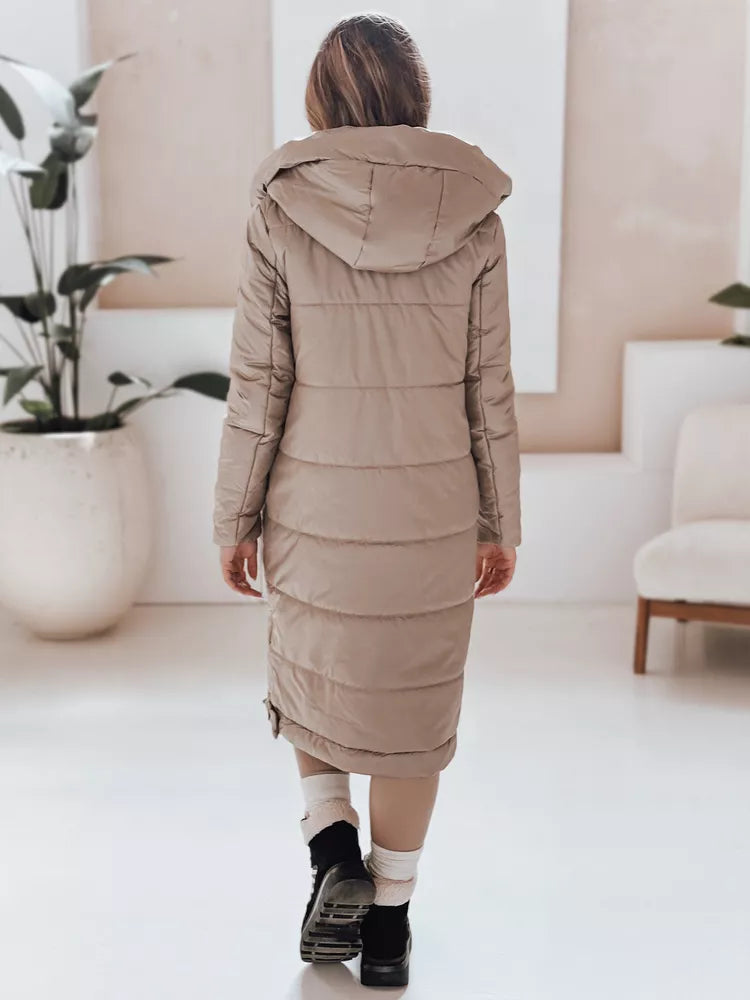 Sieviešu garā brūnā jaka Orvit