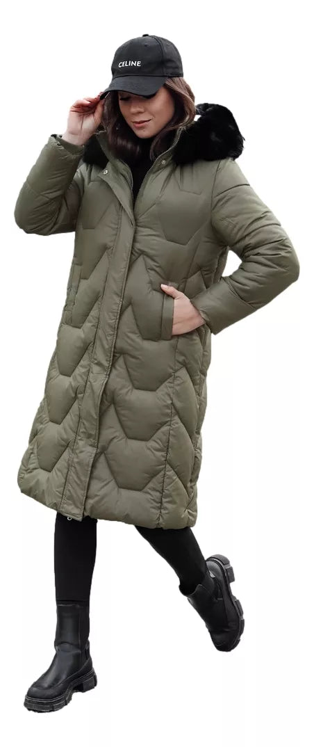 Sieviešu garā, zaļā jaka Inter