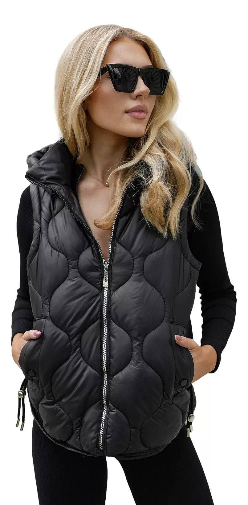 Moteriška juoda liemenė Lyra