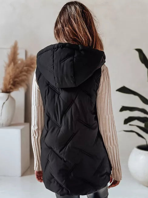 Sieviešu melna vestes komplekts