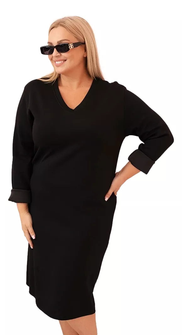 Sieviešu melna kleita Malt