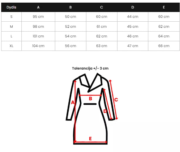 Sieviešu melna ziemas jaka ar kapuci Merin