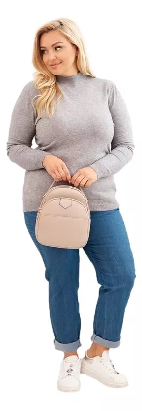 Sieviešu pelēks džemperis Kato