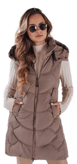 Sieviešu brūna veste Giro