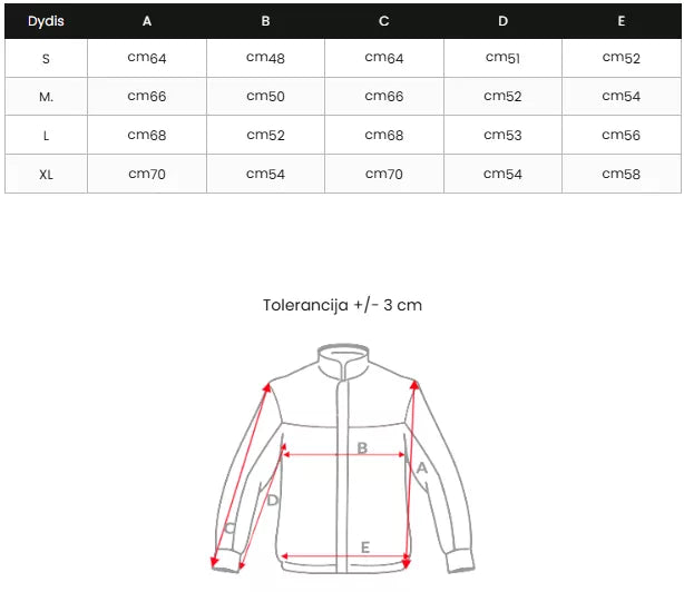 Sieviešu brūna jaka Marsi
