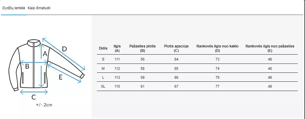Bēša sieviešu stepēta jaka Favi