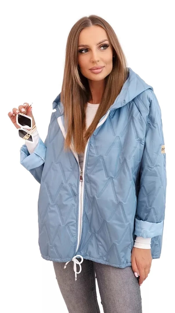 Sieviešu gaiši zils džemperis Evelīna