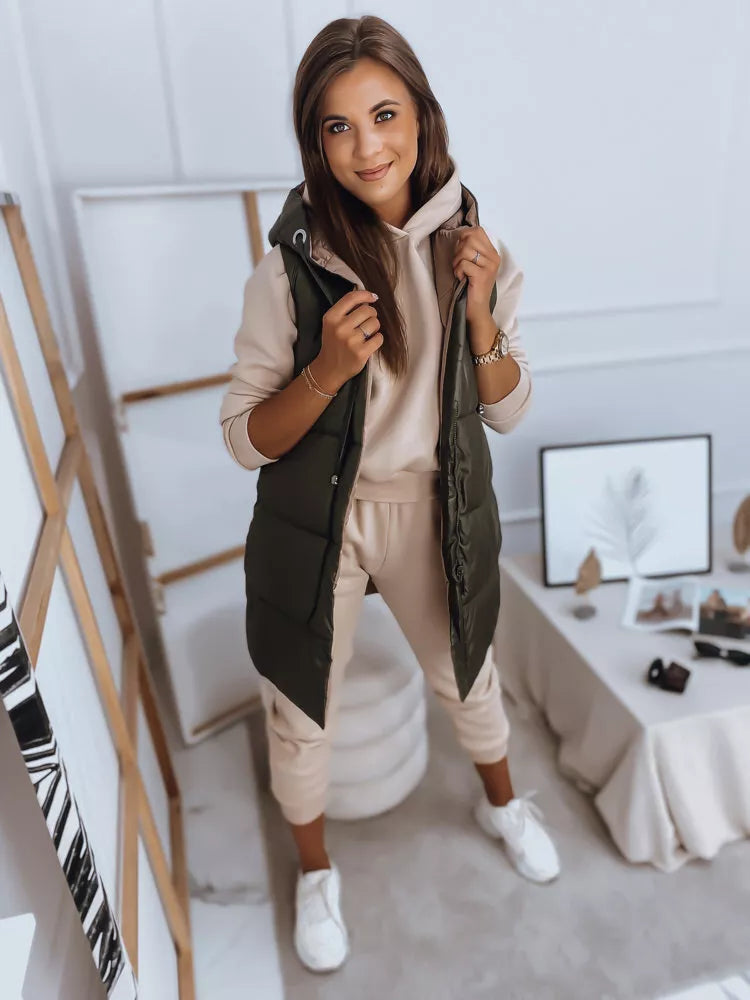 Sieviešu zaļa veste Rosi