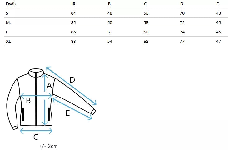 Sieviešu ziemas balta jaka Virel