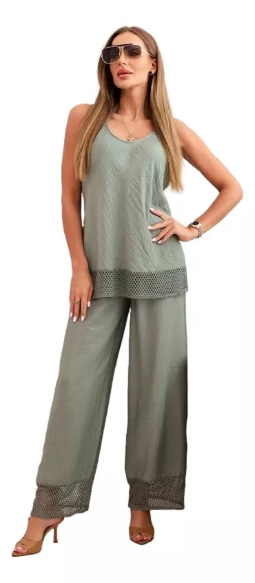 Sieviešu haki krāsas komplekts Astro