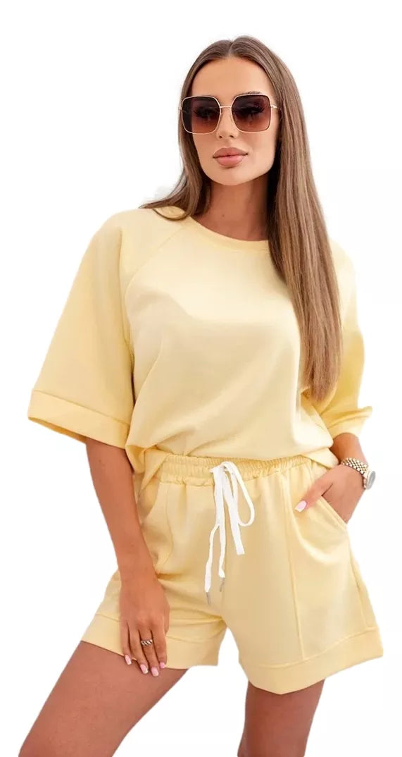Sieviešu dzeltenas krāsas komplekts Nika.