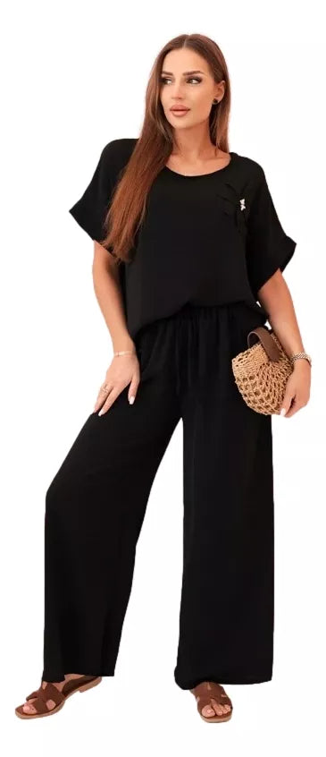 Sieviešu melns komplekts Loren