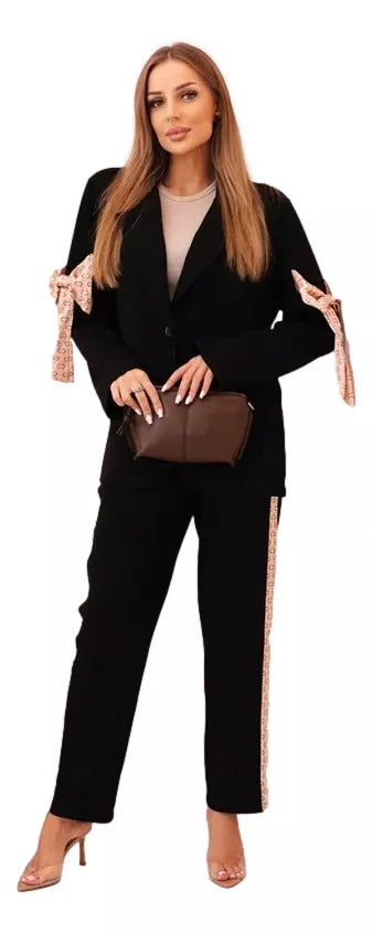 Sieviešu melns komplekts Rene