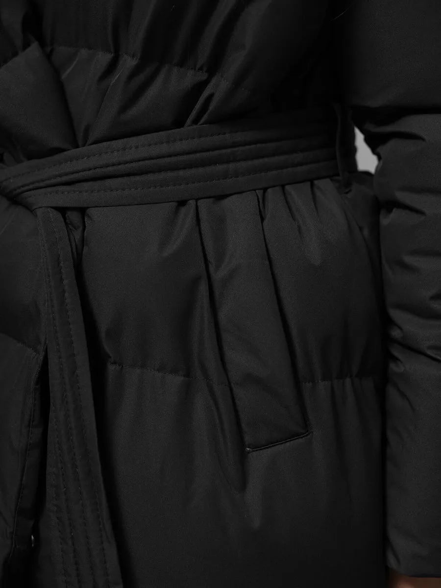 Sieviešu melns mētelis Korper