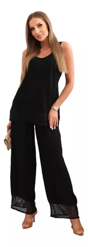 Sieviešu melns komplekts Astro 