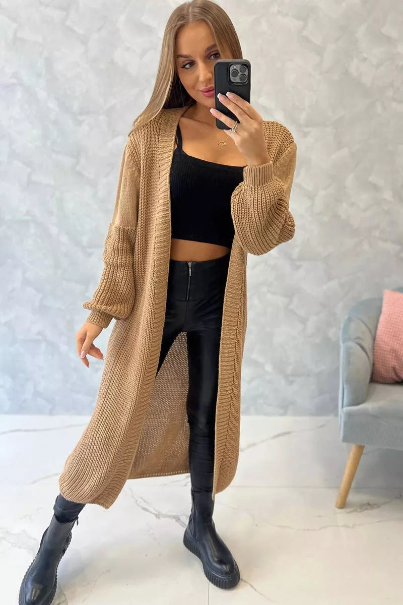 Sieviešu brūns kardigans Longy 