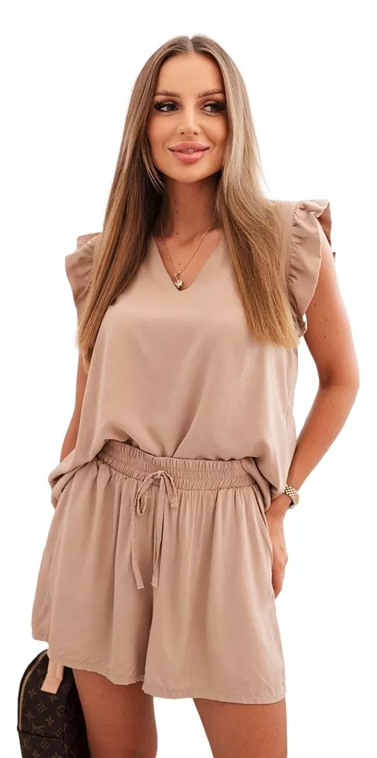 Sieviešu brūns komplekts Adelain.