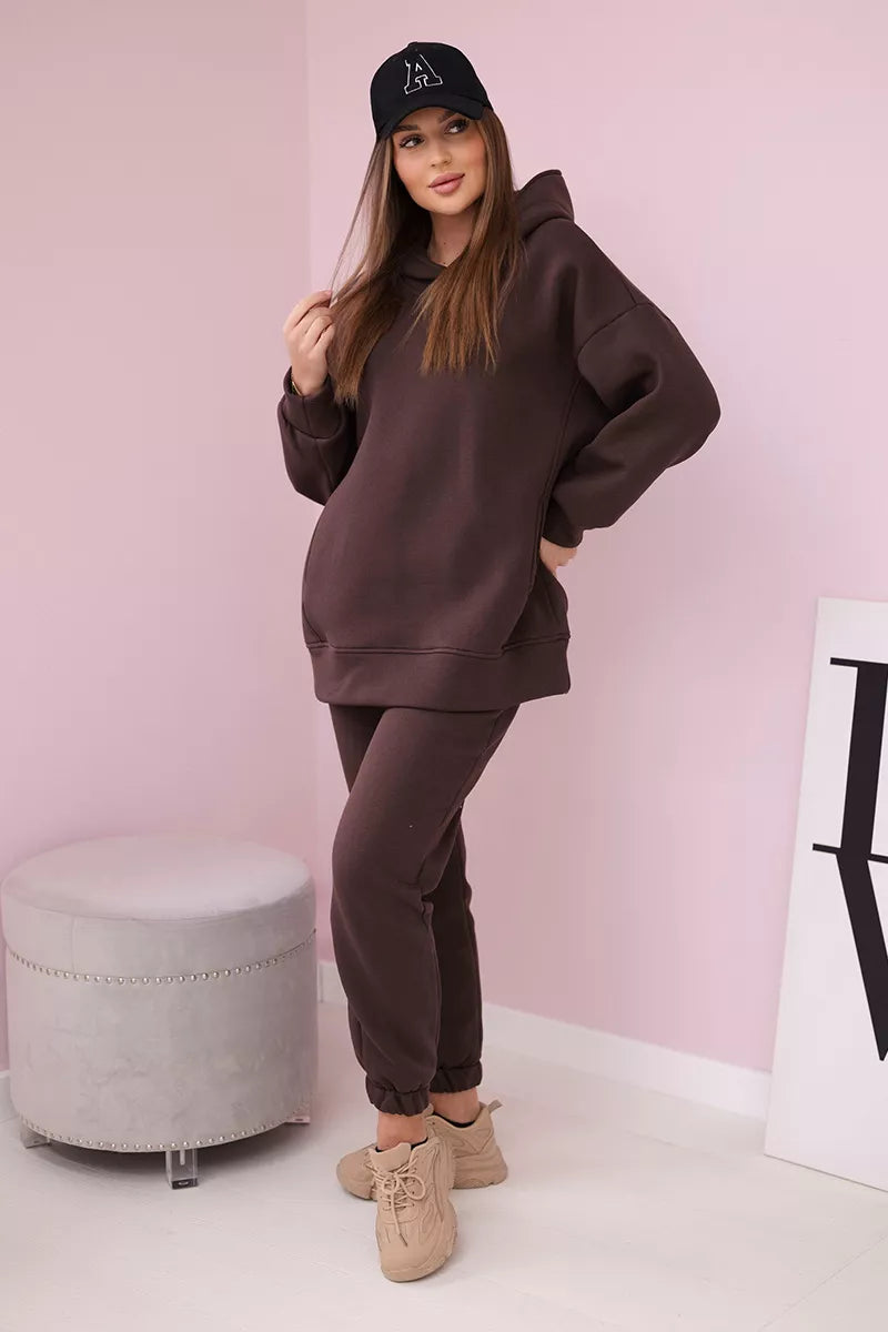 Sieviešu brūns komplekts Vivi.