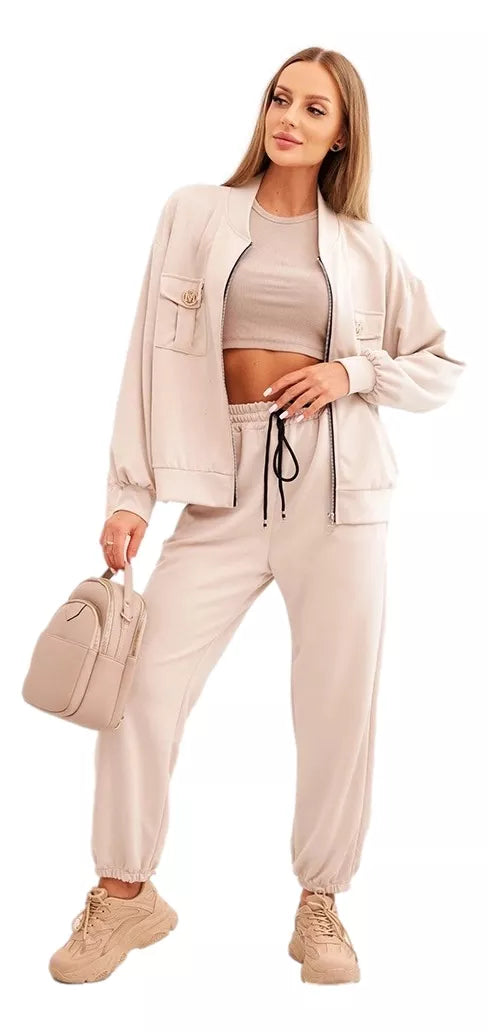 Sieviešu brūns komplekts Marbel