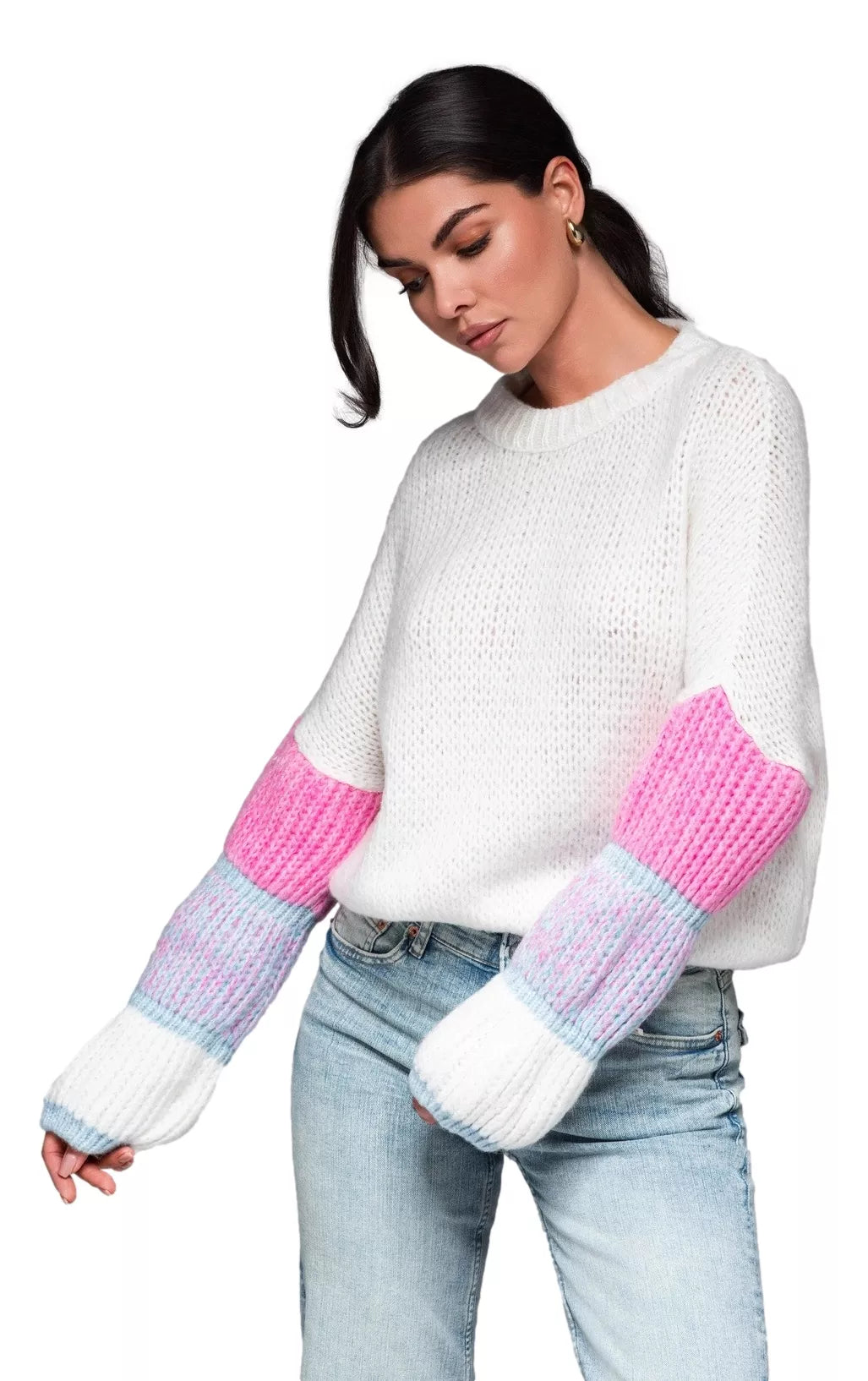 Sieviešu brūns džemperis Bright