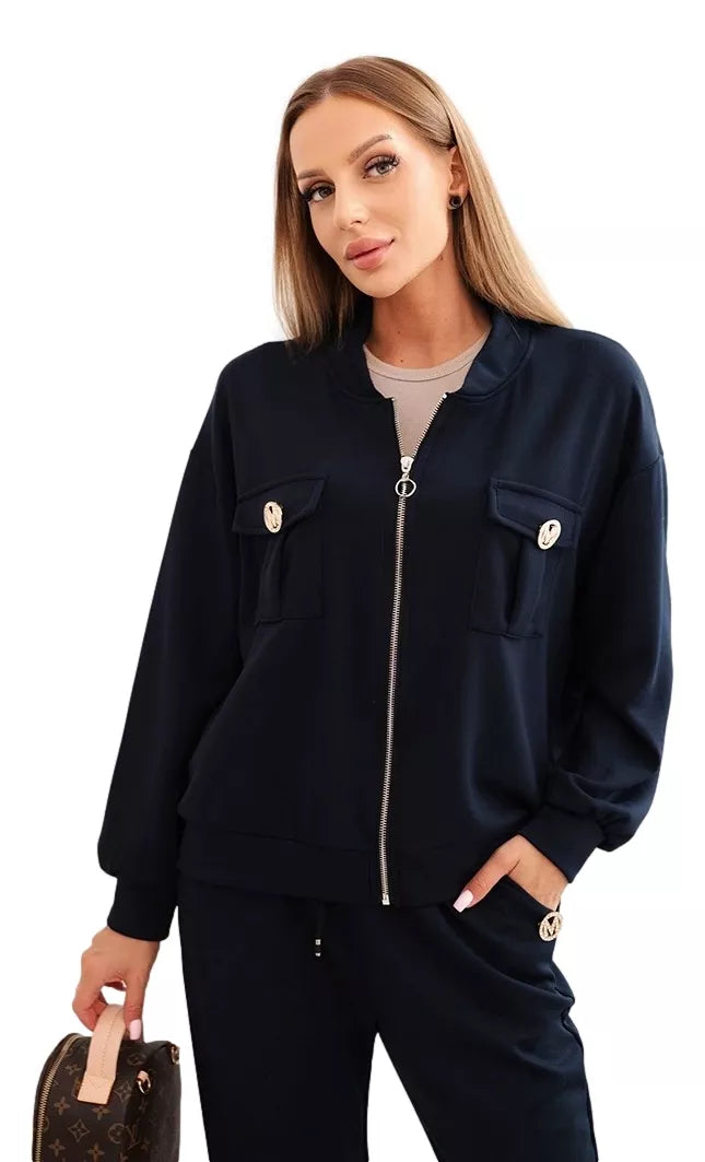 Sieviešu tumši zils komplekts Marbel