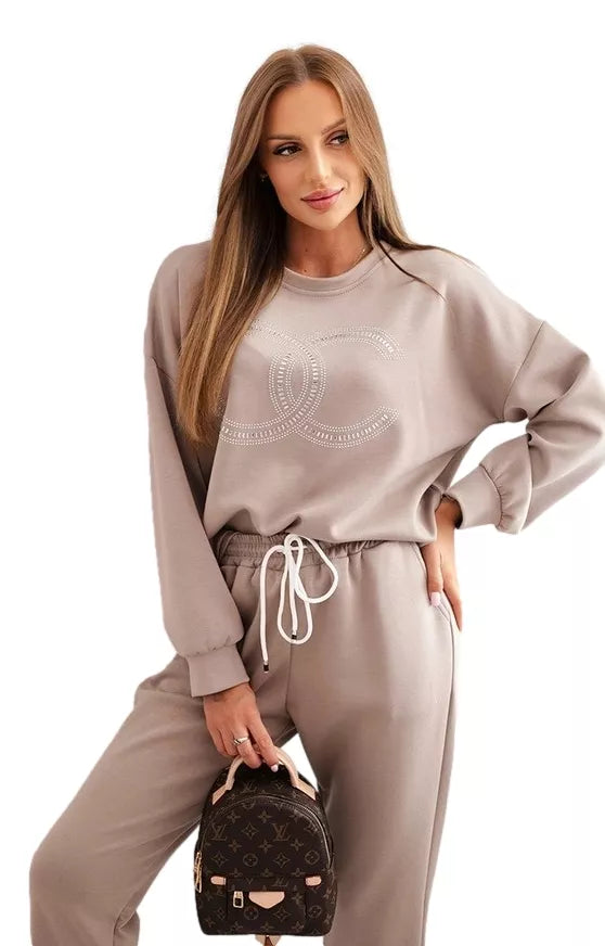 Sieviešu tumši brūns komplekts Ring.